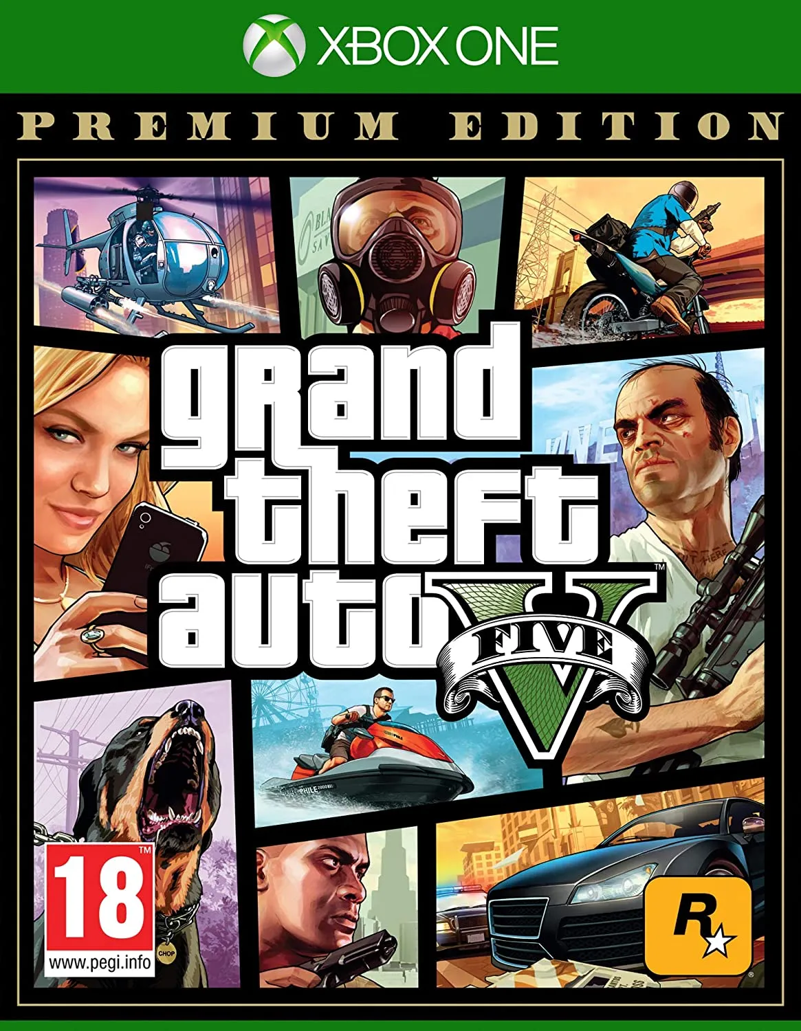 Grand Theft Auto V: Premium Edition (Xbox One)   GTA$1.25 Million