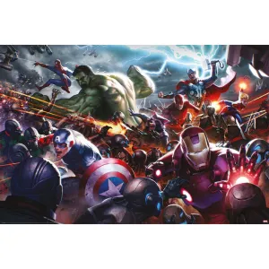 Marvel Future Fight (Heroes Assault) Maxi Poster