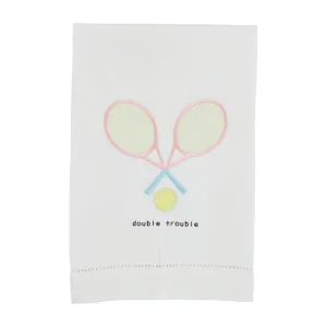 Mud Pie Double Trouble Tennis Towel