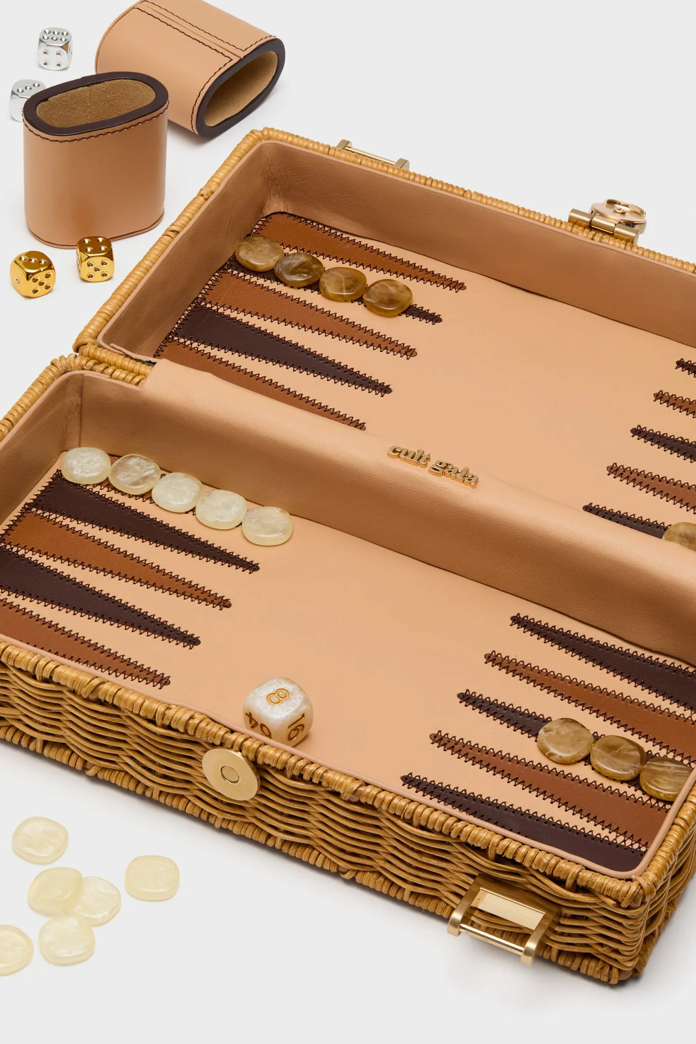 Natural The Backgammon Clutch