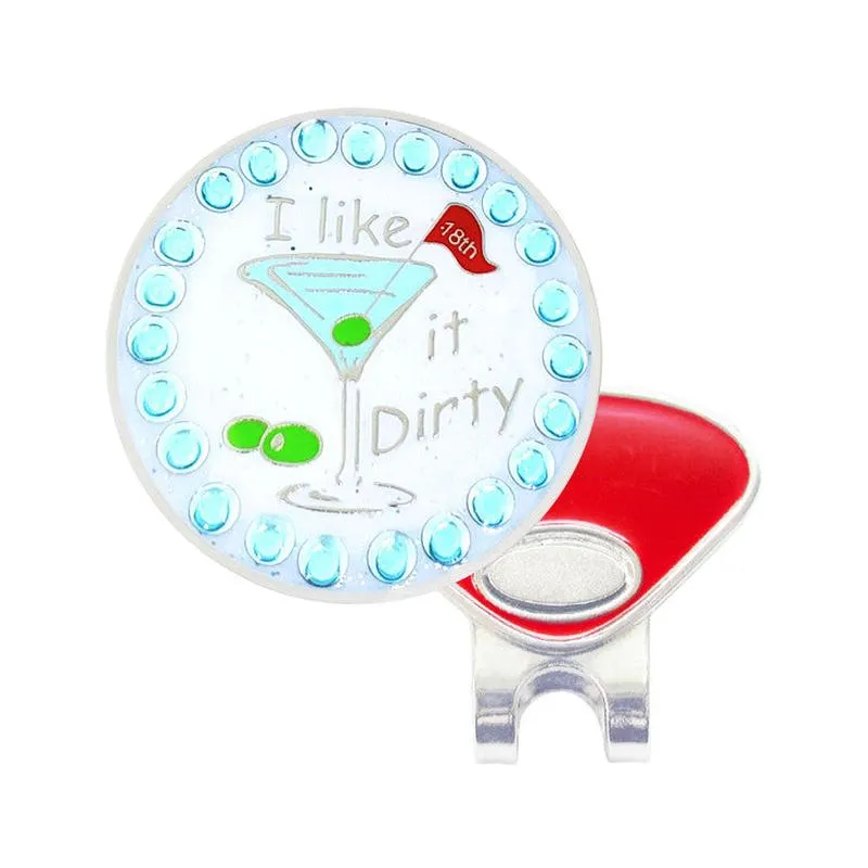 Navika Crystal Ball Marker   Clip - Various
