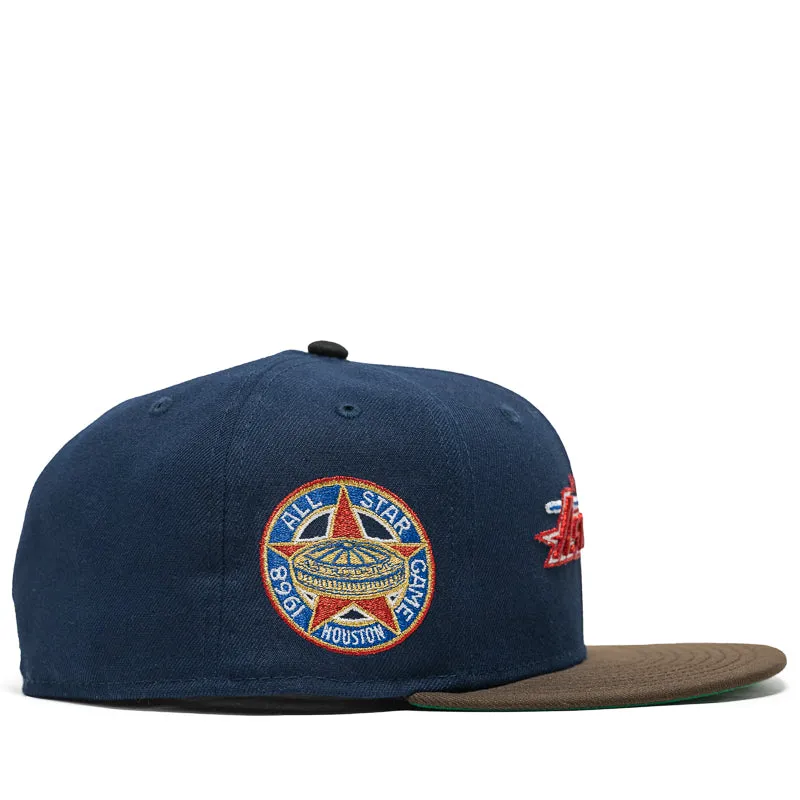 New Era x Politics Houston Astros 59FIFTY Fitted Hat - Oceanside/Wood