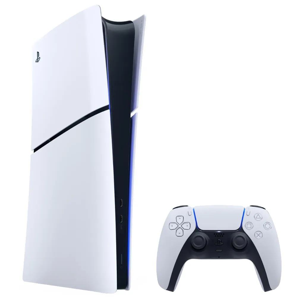 Sony PlayStation 5 Slim, Digital Edition, 1TB, White