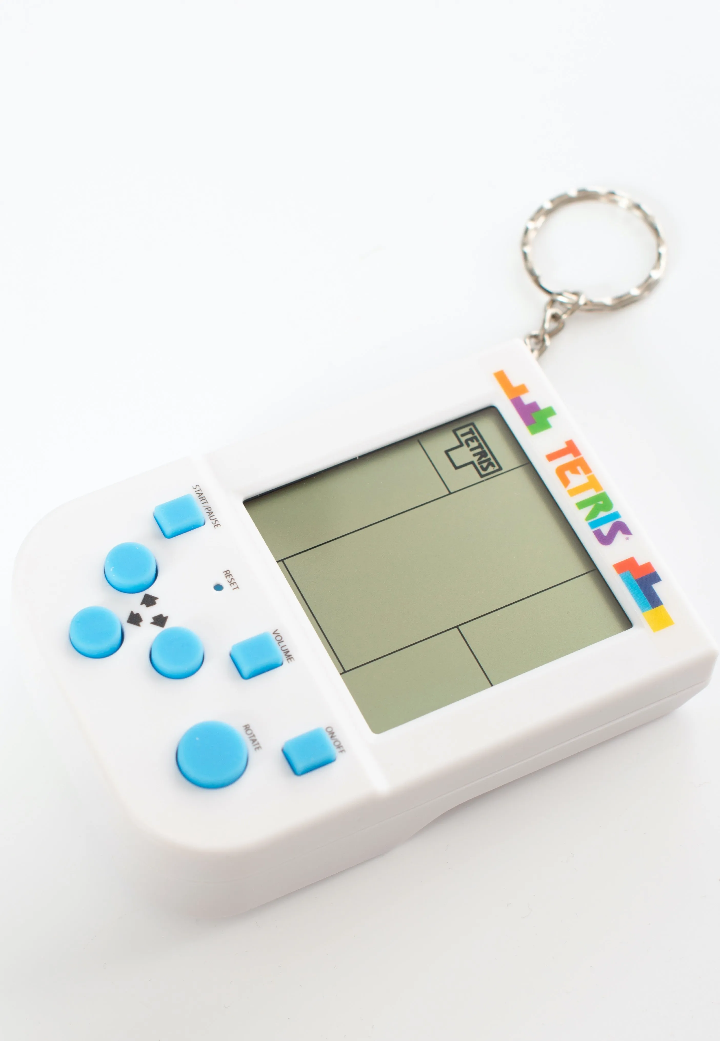 Tetris - Mini Retro Handheld Video Game - Keychain