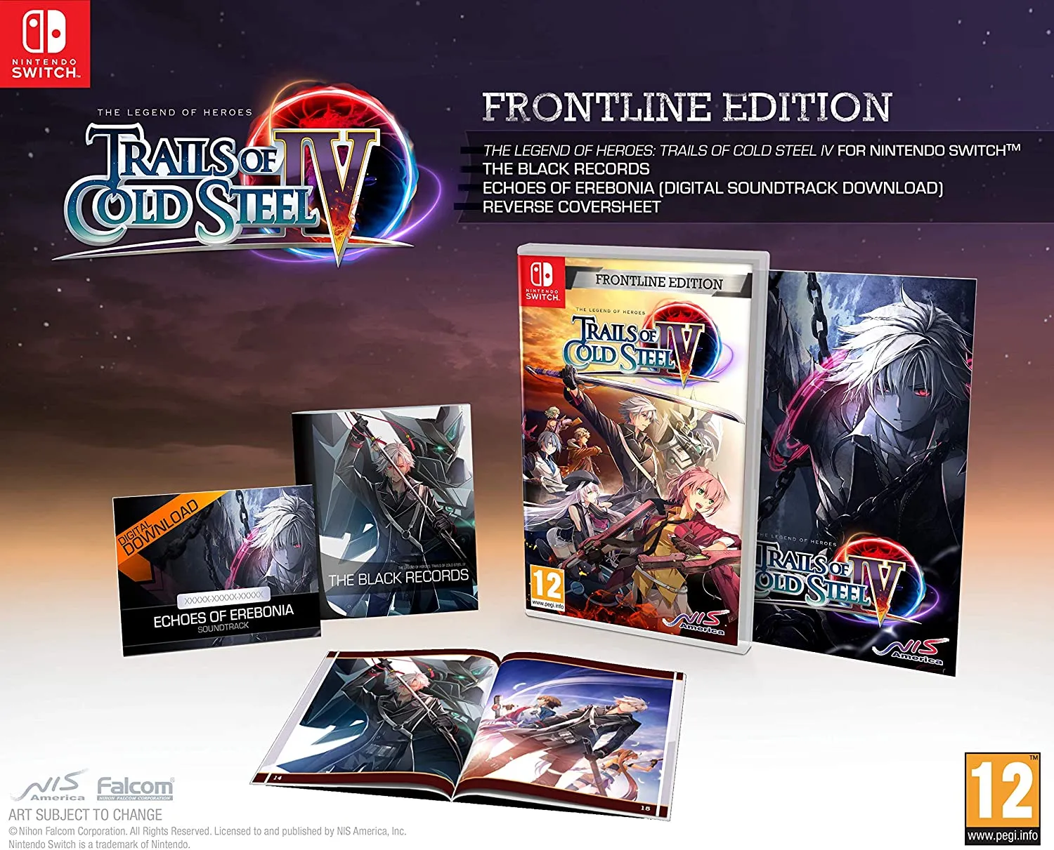 The Legend of Heroes: Trails of Cold Steel IV - Nintendo Switch Frontline Edition (2020) (226184)