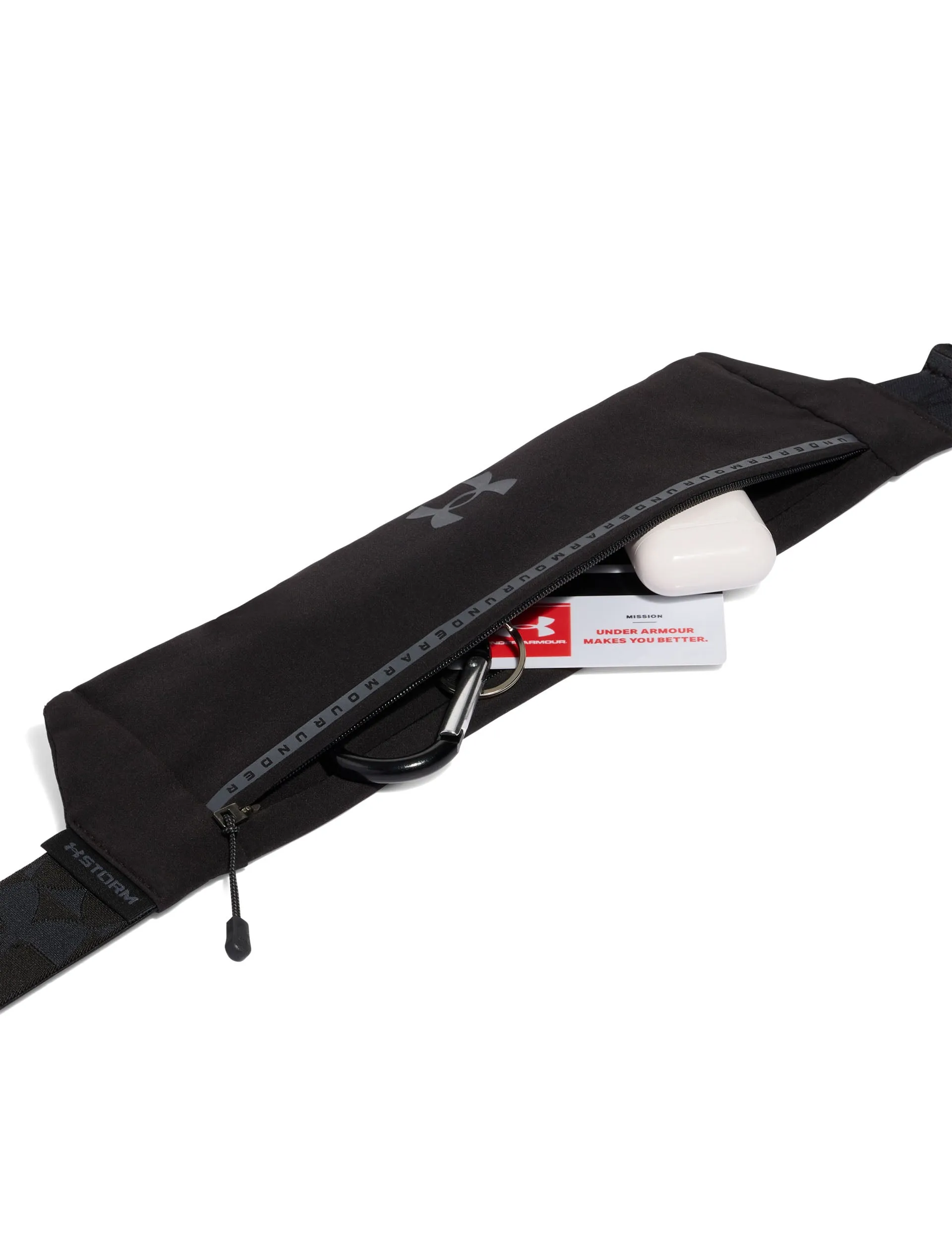 Velociti Run Belt - Black/Castlerock